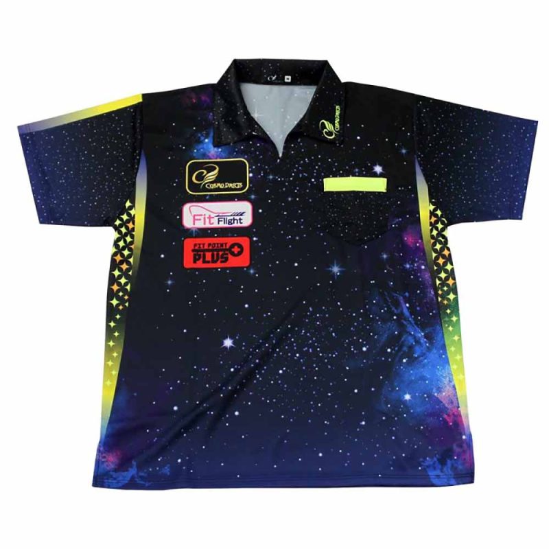 Billaresbalsalobre Camiseta Cosmo Darts Replica Galaxy Darts Shirt M M Galaxy - Imagen 2