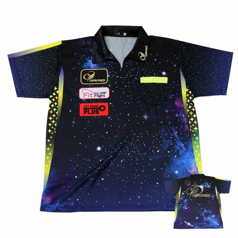 Billaresbalsalobre Camiseta Cosmo Darts Replica Galaxy Darts Shirt M M Galaxy