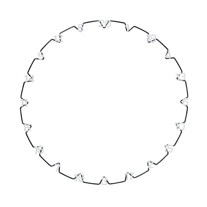 Billaresbalsalobre Aro de Numeros Diana Unicorn Eclipse Ultra Horizontal 7890