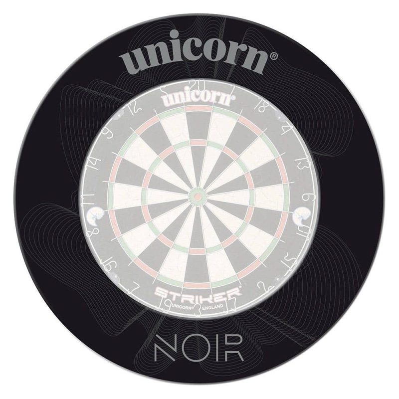 Billaresbalsalobre Dartboard Surrounds Unicorn Noir Negro 79356
