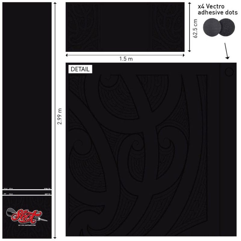 Billaresbalsalobre Protector Suelo Dart Mat Shot T Protection SH-SC3129 - Imagen 3