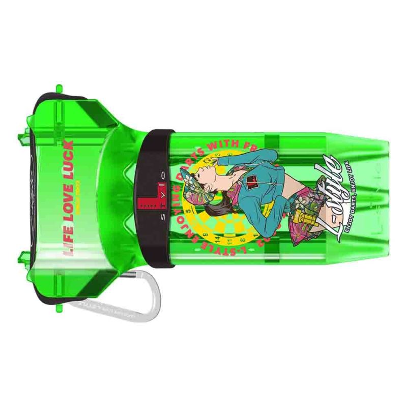 Billaresbalsalobre Funda Dardos KRYSTAL ONE 2023 L-Style Verde Kry1 M9D2023 -Green - Imagen 2