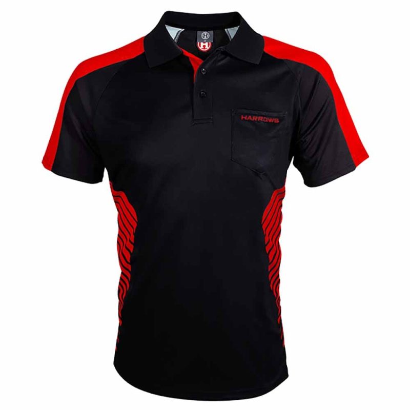 Billaresbalsalobre Camiseta Harrows Darts Vivid Fire Red XL - Imagen 2