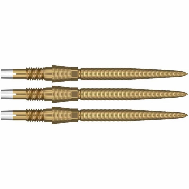 Billaresbalsalobre Puntas Conversion Target Darts Swiss Storm Point Dorada 26mm 340086 - Imagen 2