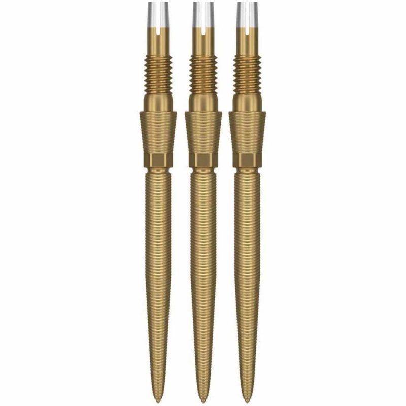 Billaresbalsalobre Puntas Conversion Target Darts Swiss Storm Point Dorada 26mm 340086 - Imagen 3