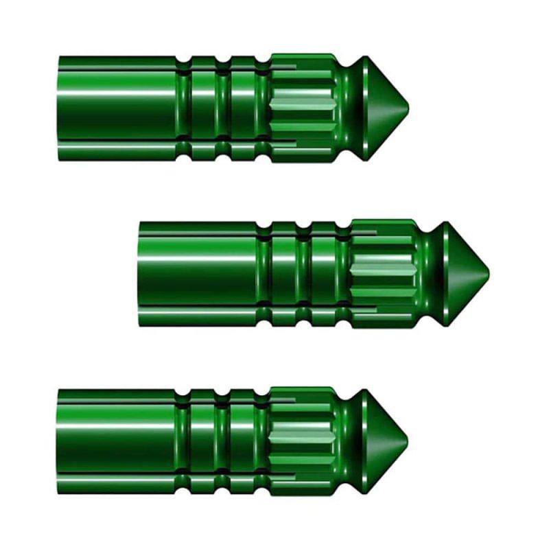 Billaresbalsalobre Protector Plumas Aluminio Mission F-Protect 3 Unidades Verde X2514 - Imagen 2