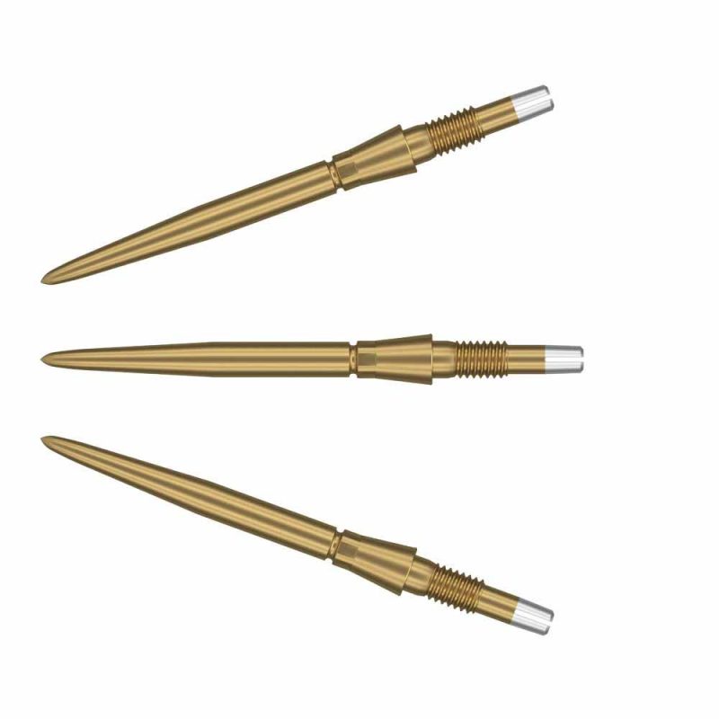 Billaresbalsalobre Puntas Conversion Target Dart Swiss Storm Gold Point 30mm 340058 - Imagen 2