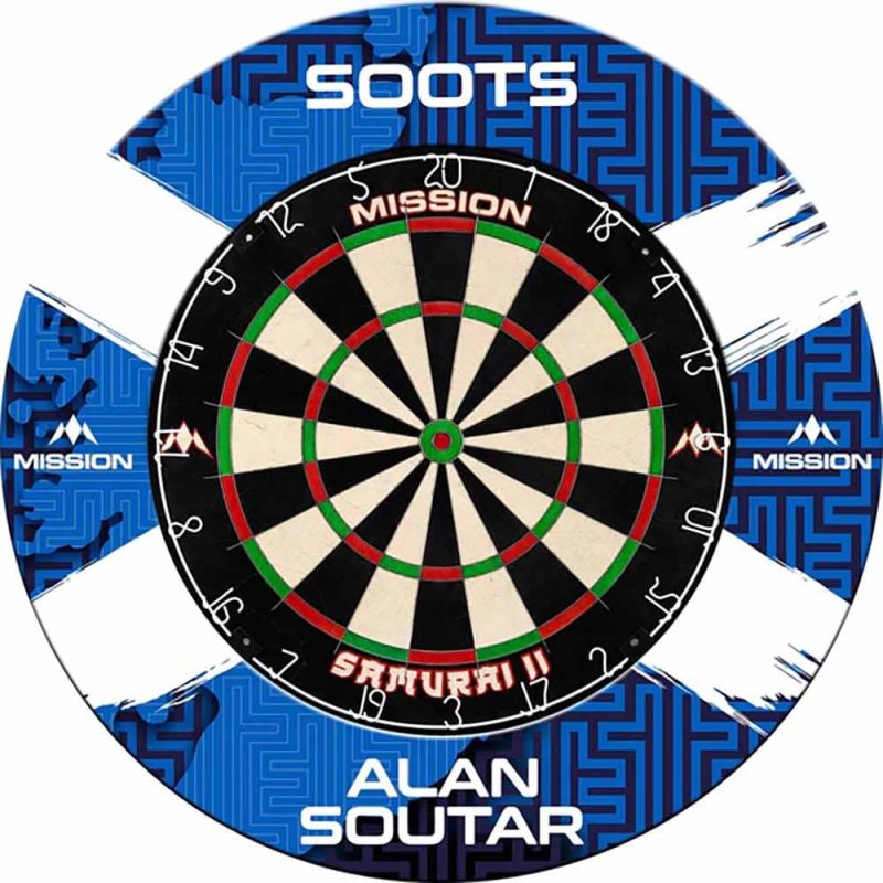 Billaresbalsalobre Surround Mission Player Dartboard Alan Soutar SU226 - Imagen 3