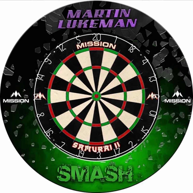 Billaresbalsalobre Surround Mission Player Dartboard Martin Lukeman SU227 - Imagen 3