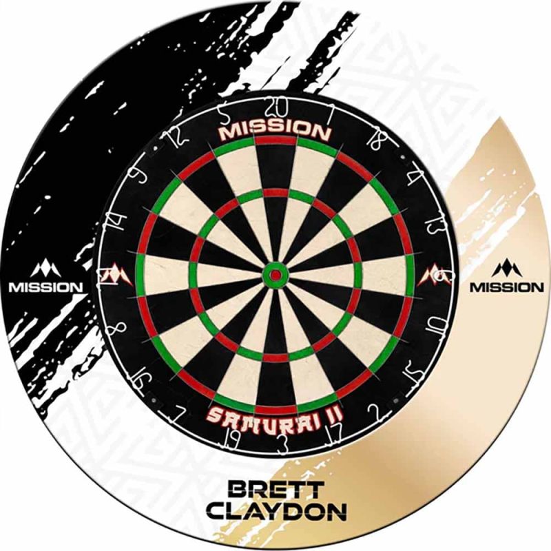 Billaresbalsalobre Surround Mission Player Dartboard Brett Claydon SU229 - Imagen 3