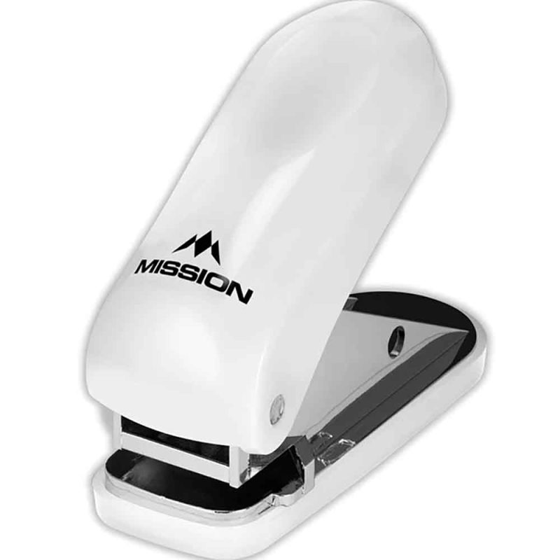 Billaresbalsalobre Maquina Perforar Mission F-Lock Pro Flight Punch Blanco BX119