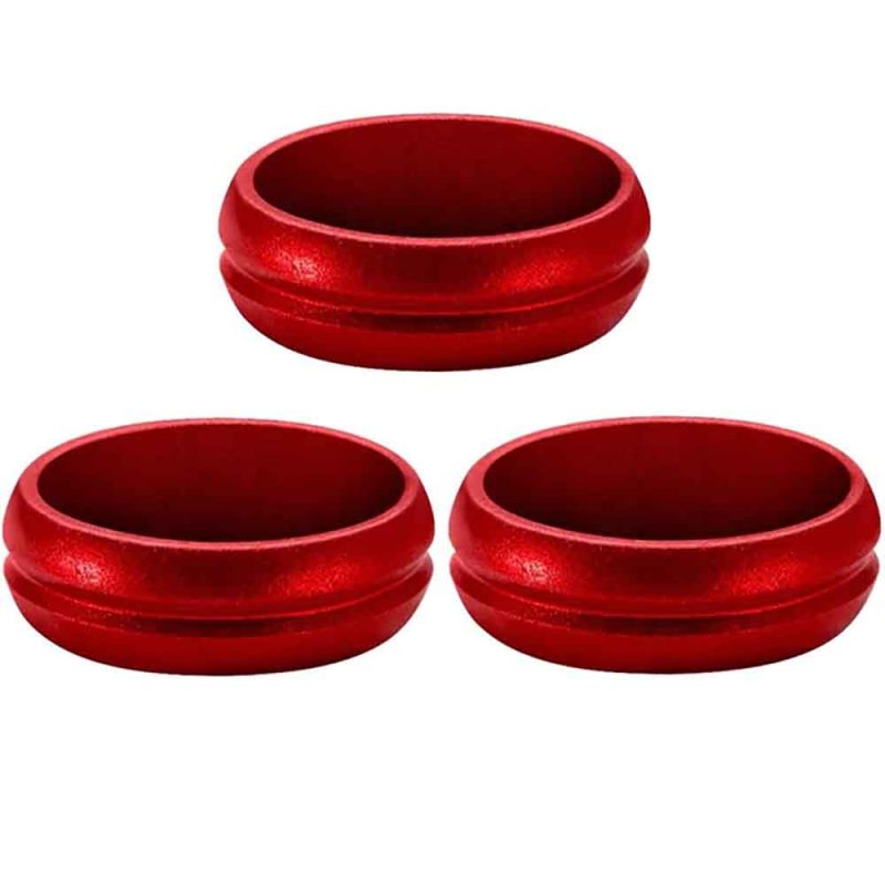 Billaresbalsalobre Anillos Mission Darts F-Lock Rojo 3 Unidades X2503