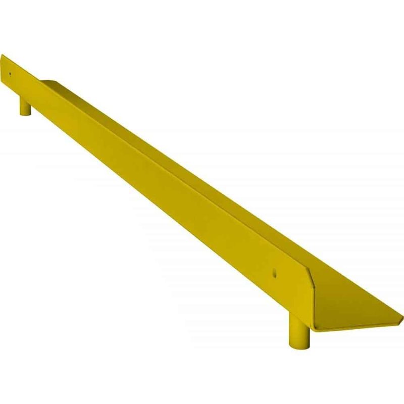 Billaresbalsalobre Mission Raised Steel Oche Con Herrajes Para Suelo Amarillo DBX048 - Imagen 2