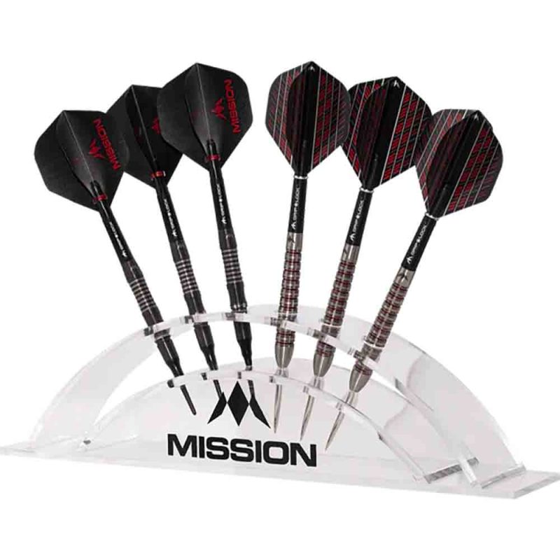 Billaresbalsalobre Soporte Dardos Mission Darts Station 6 Dardos  BX215