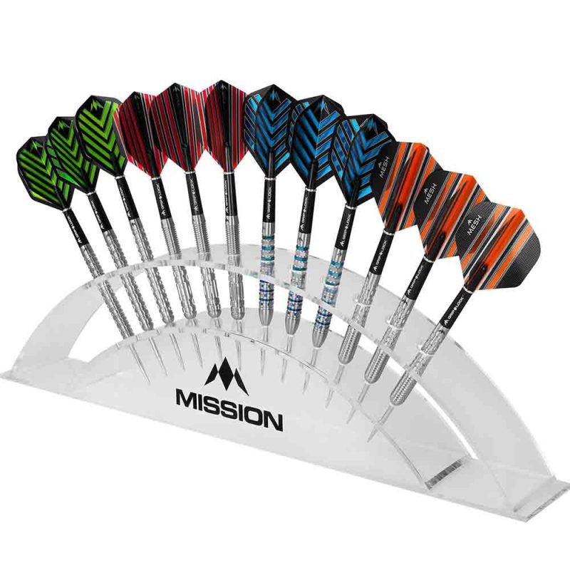 Billaresbalsalobre Soporte Dardos Mission Darts Station 12 Dardos  BX007