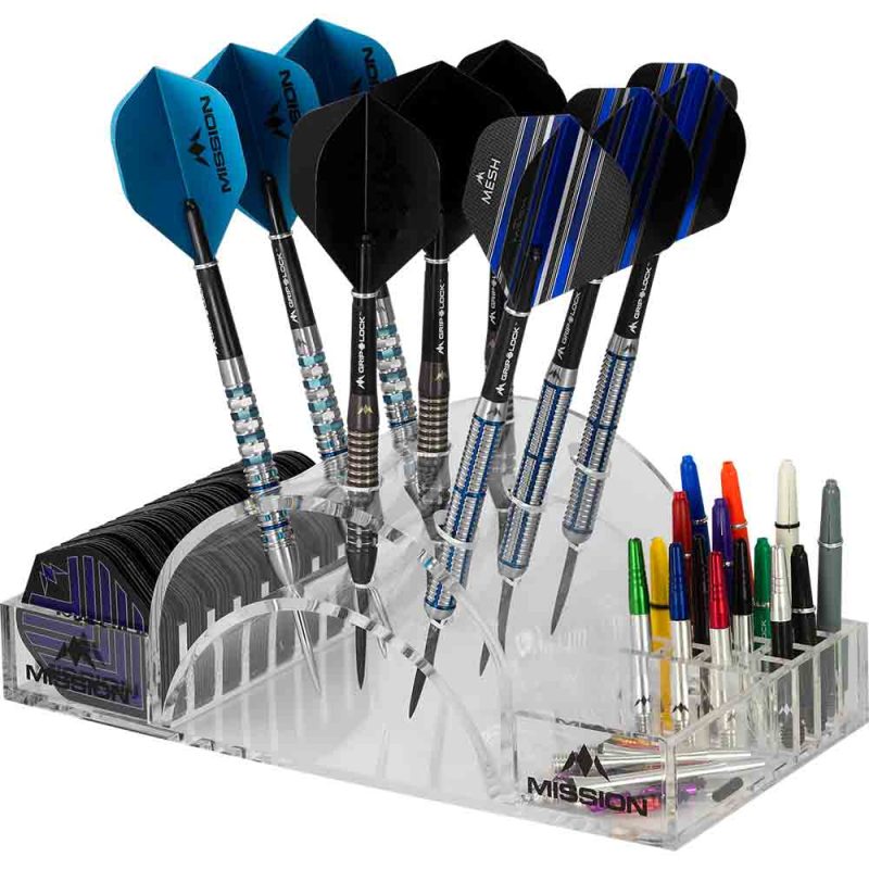 Billaresbalsalobre Soporte Dardos Mission Darts Station 9-9 BX003