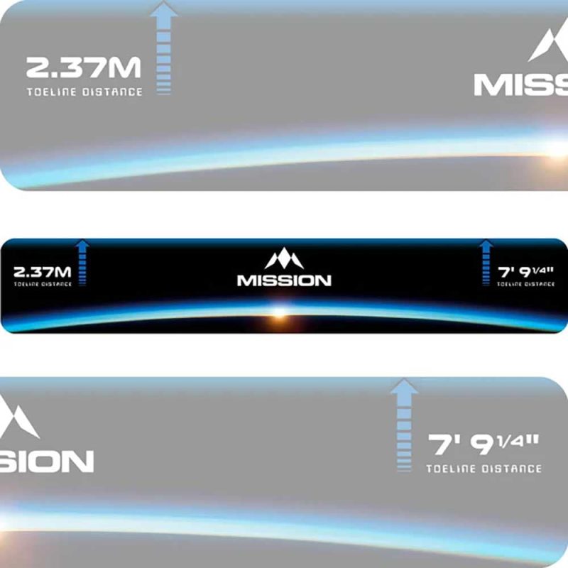 Billaresbalsalobre Linea De Tiro Toeline Mission Darts DBX030 - Imagen 3