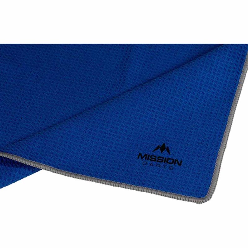 Billaresbalsalobre Toalla Manos Mission Darts Waffle Azul BX224 - Imagen 3