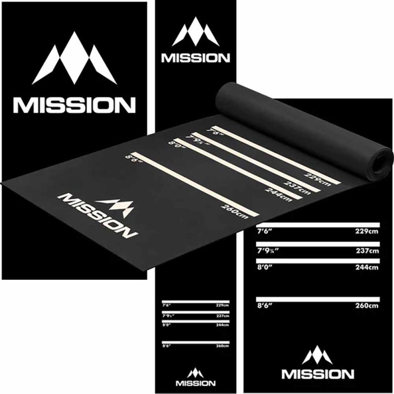 Billaresbalsalobre Mission Heavy Rubber Pro Level Dart Mat MAT14 - Imagen 3