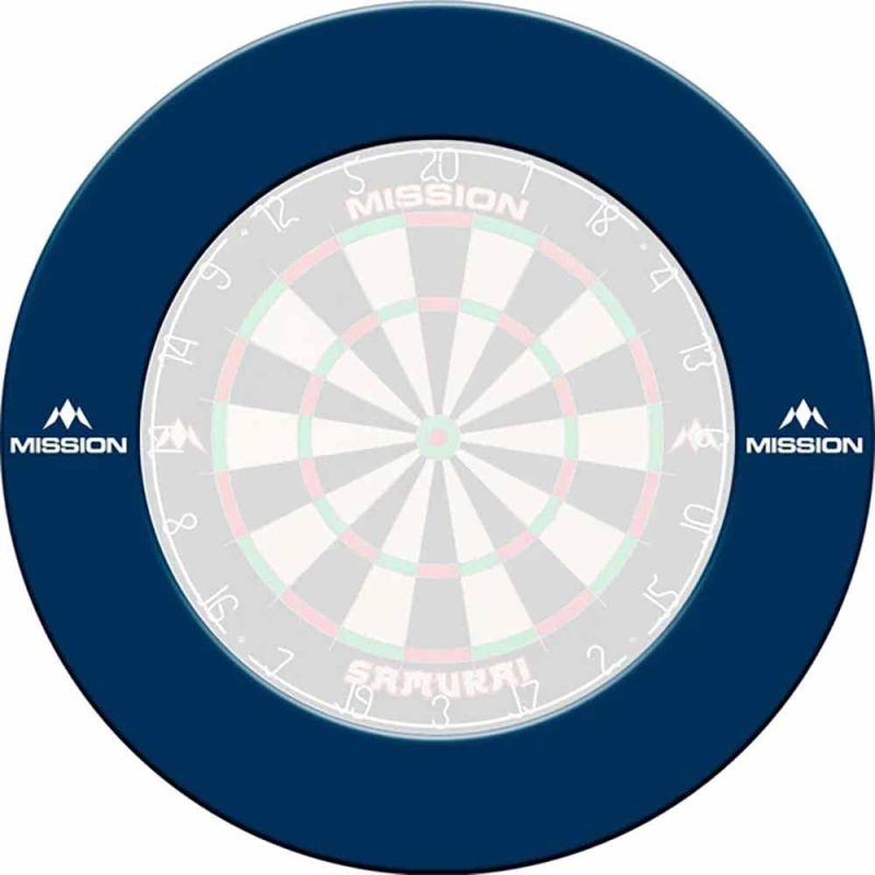 Billaresbalsalobre Dartboard Surrounds Logo Mission Darts Azul SU053