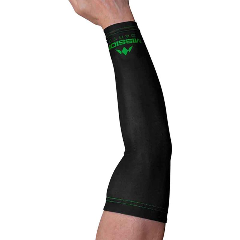 Billaresbalsalobre Manga Compresion Mission Logo Negro Verde M BX200 - Imagen 3