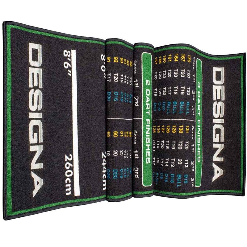 Billaresbalsalobre Protector Suelo Designa Checkouts Verde 290cmx80cm MAT30 - Imagen 2