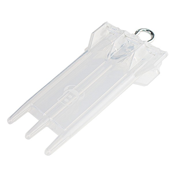 Billaresbalsalobre Funda Dardos Bulls ACRA X transparente blanco 66427