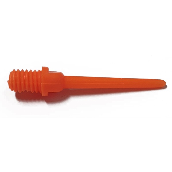 Billaresbalsalobre PUNTAS UNICORN TEKNIK Naranja Larga 25mm 1000 unid PU10-1000