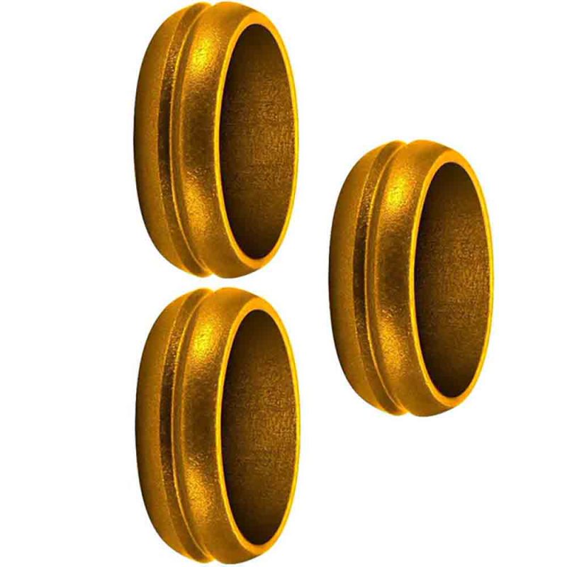Billaresbalsalobre Anillos Mission Darts F-Lock Dorado 3 Unidades X2505 - Imagen 2
