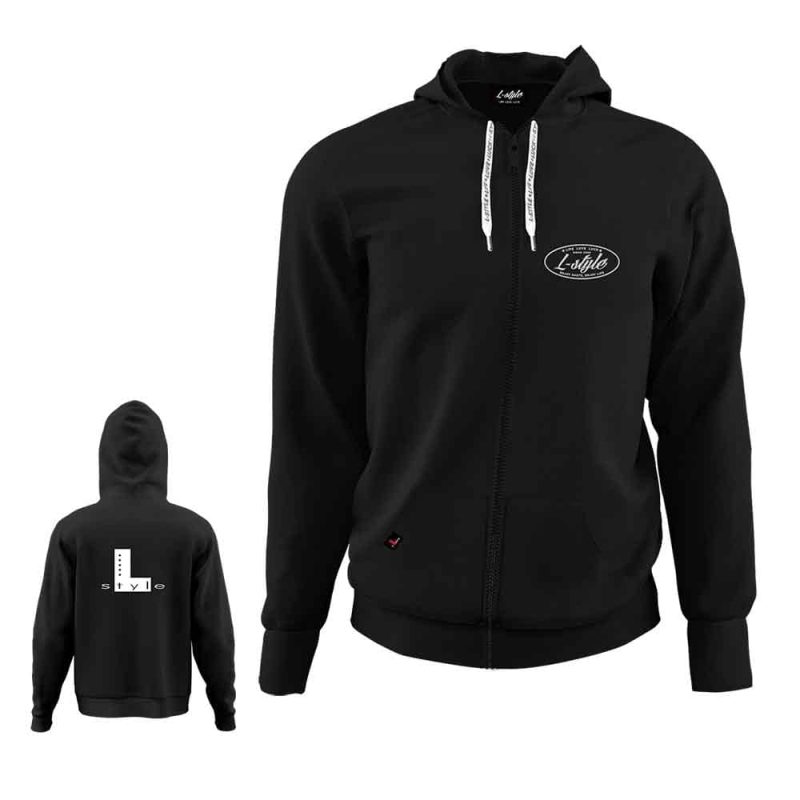 Billaresbalsalobre Sudadera L-Style Hoodei Negro  Talla M 47765