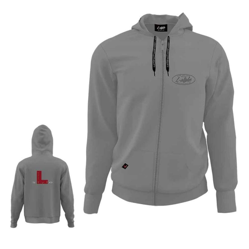 Billaresbalsalobre Sudadera L-Style Hoodei Gris  Talla M 47775