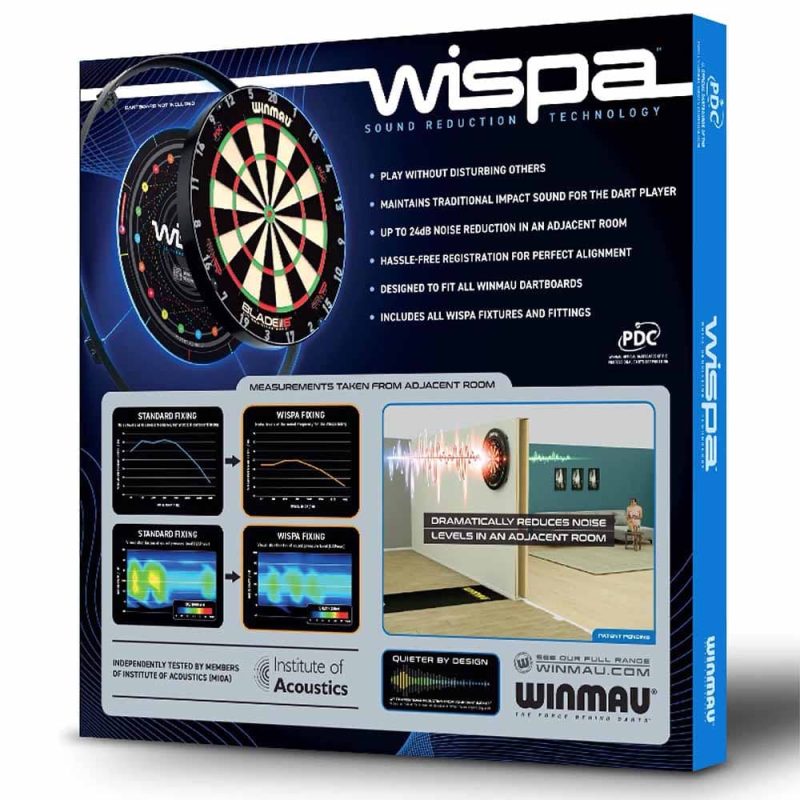 Billaresbalsalobre Sistema Insonorizacion Dianas Winmau Sound Reduction System Wispa 4100 - Imagen 4