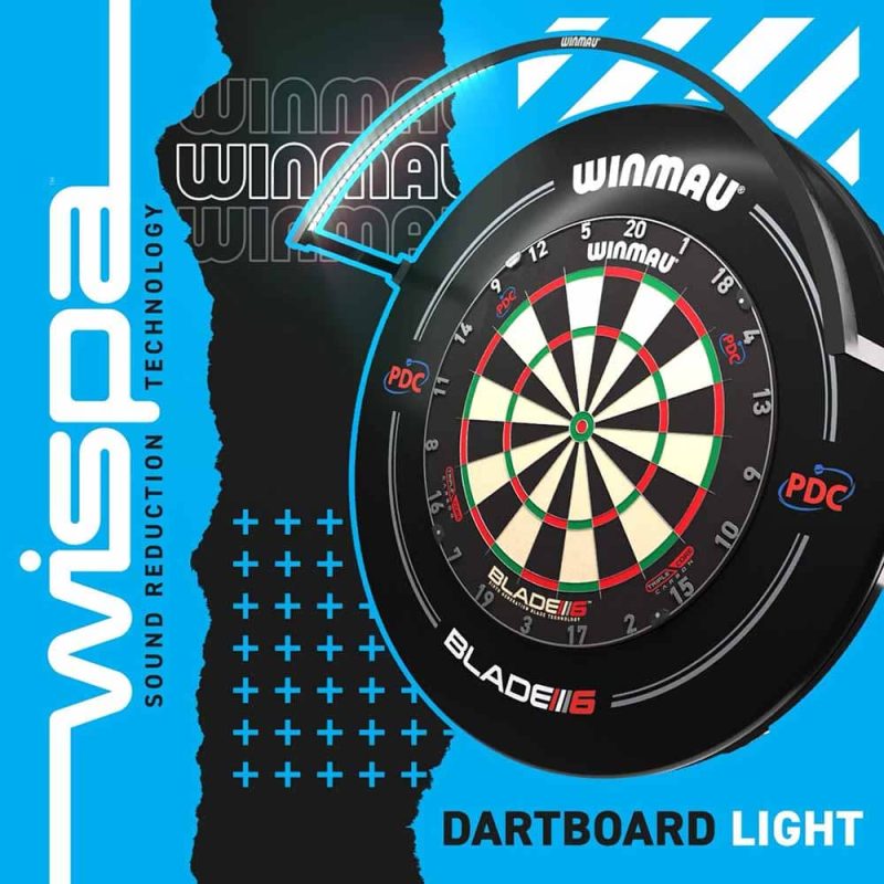 Billaresbalsalobre luminación DianaSurround Iluminacion Dartboard Light Wispa Winmau Darts  4101 - Imagen 3