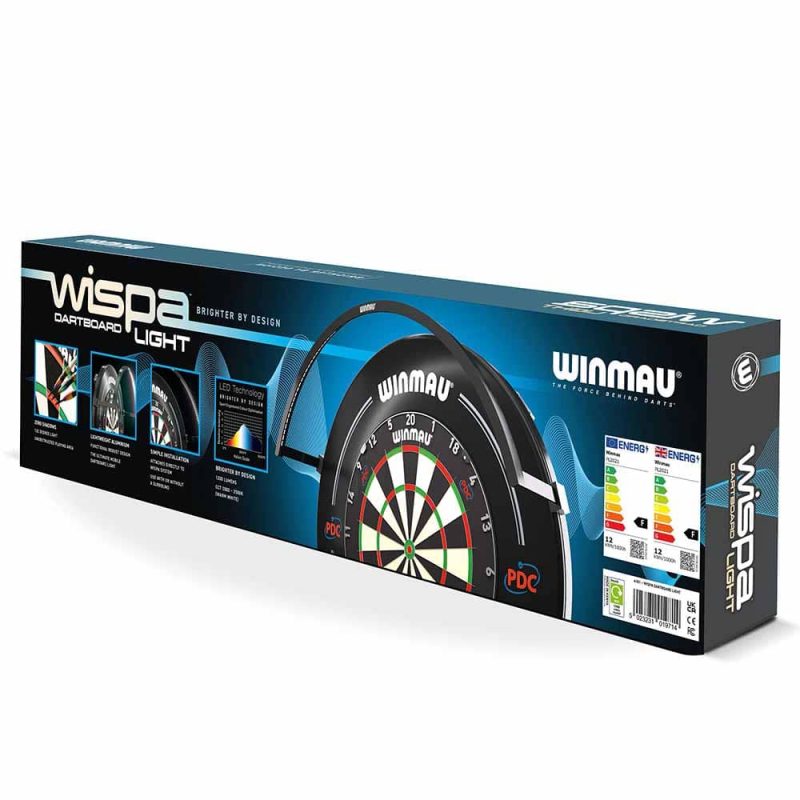 Billaresbalsalobre luminación DianaSurround Iluminacion Dartboard Light Wispa Winmau Darts  4101 - Imagen 5