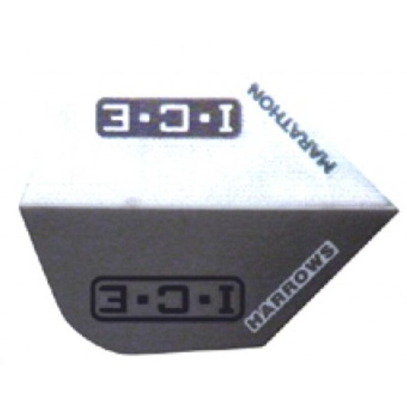 Billaresbalsalobre Plumas Harrows Marathon Standard I.C.E Negra/Gris 1510 - Imagen 3
