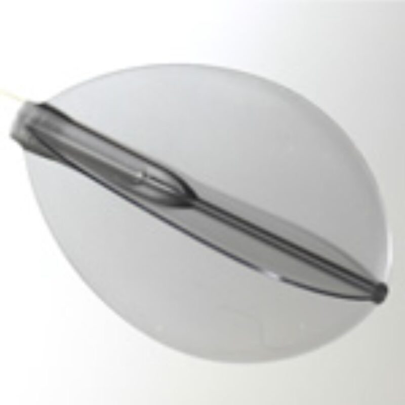 Billaresbalsalobre Plumas Fit Flight AIR Oval Negra Transparente - Imagen 2
