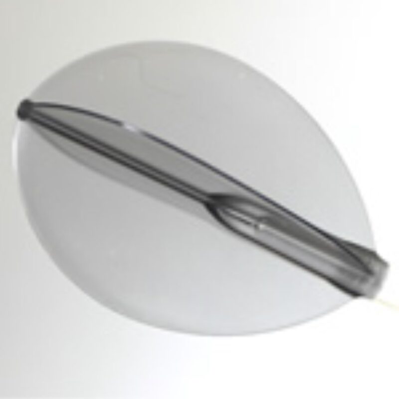 Billaresbalsalobre Plumas Fit Flight AIR Oval Negra Transparente - Imagen 3