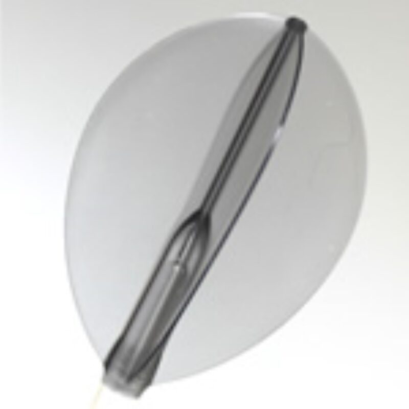 Billaresbalsalobre Plumas Fit Flight AIR Oval Negra Transparente