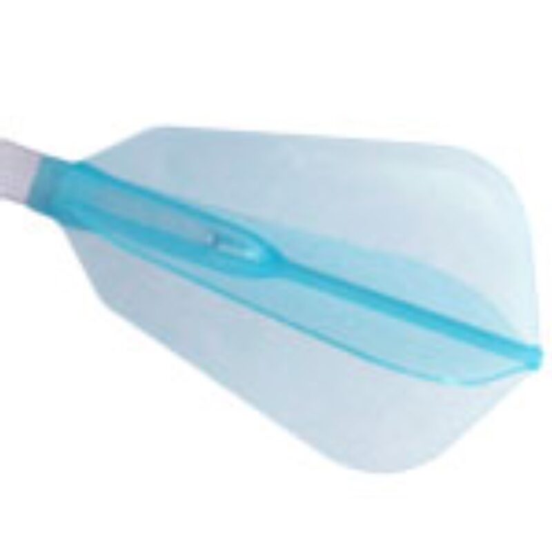 Billaresbalsalobre Plumas Fit Flight Air Fantail Azul Claro F-Shape - Imagen 2