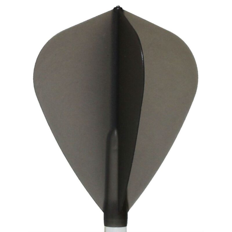 Billaresbalsalobre Plumas Fit Flight 6 unid. Kite Negra Transparente