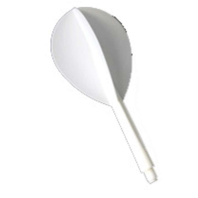 Billaresbalsalobre Plumas CONDOR Blanca pear/oval corta 21.5mm 3 Uds. - Imagen 3