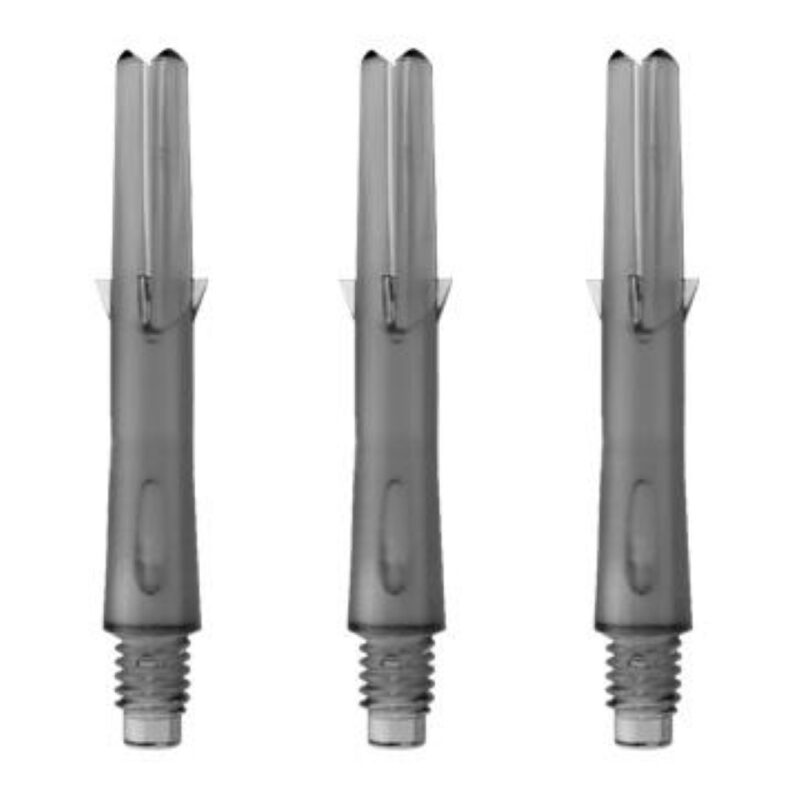 Billaresbalsalobre Cañas L-Style L-Shaft Locked Straight Clear Negra 190 32mm  LSH-CLBK-190