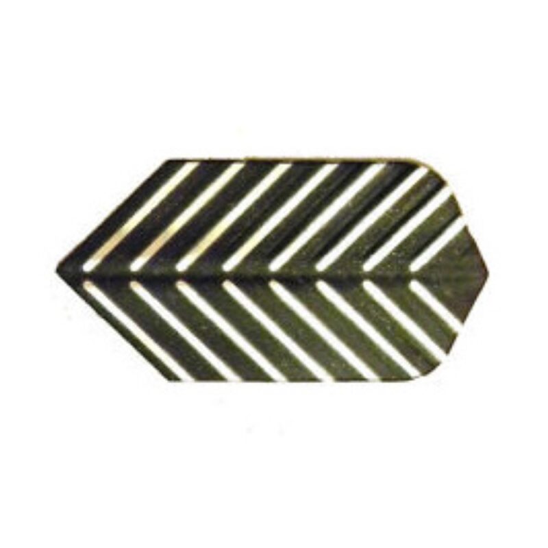 Billaresbalsalobre Plumas Amerithon Slim ribtex negro rallas platas  3290 - Imagen 2