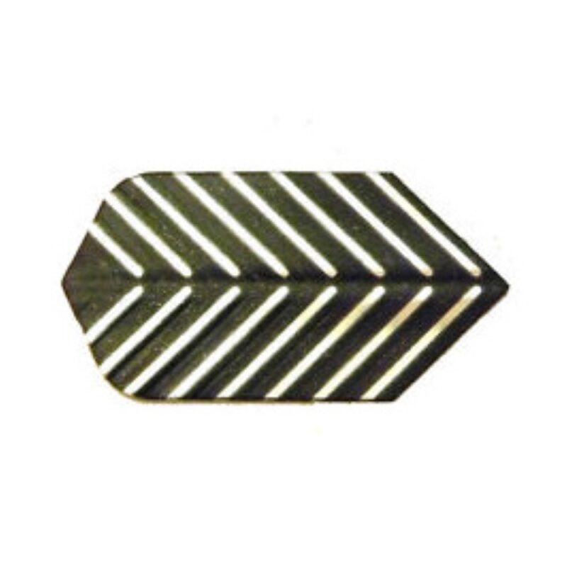 Billaresbalsalobre Plumas Amerithon Slim ribtex negro rallas platas  3290 - Imagen 3
