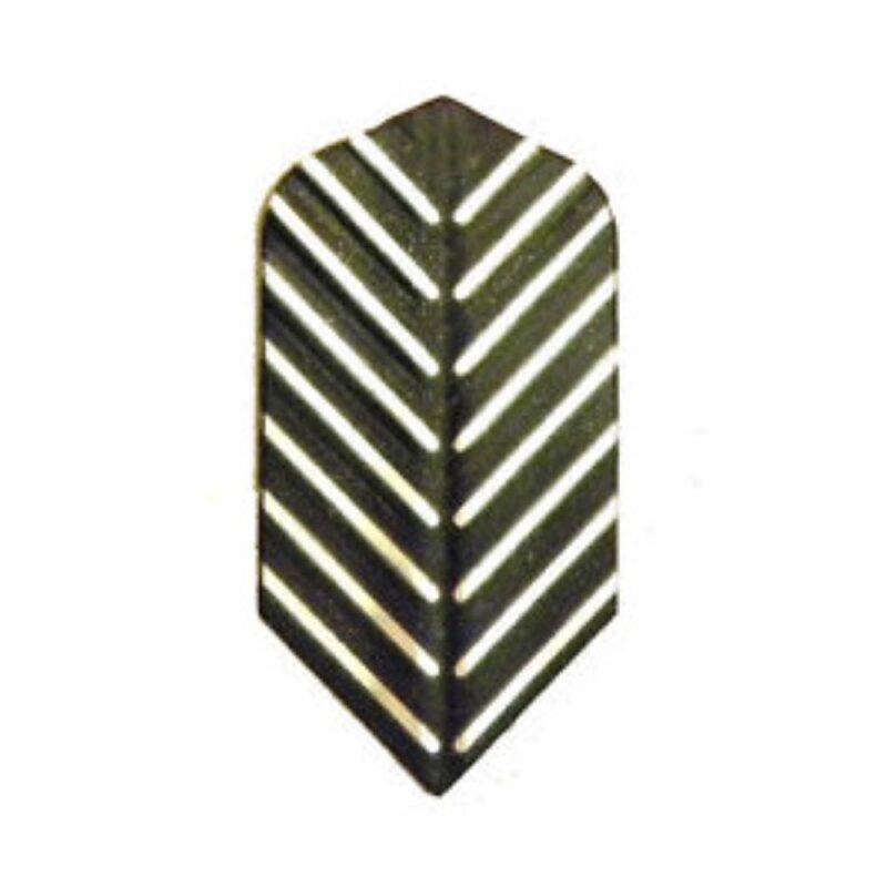 Billaresbalsalobre Plumas Amerithon Slim ribtex negro rallas platas  3290