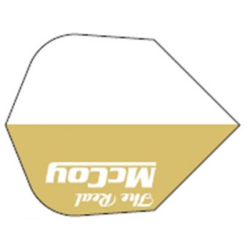Billaresbalsalobre Plumas McCoy standard blanca/dorado texto blanco MC-009 - Imagen 3