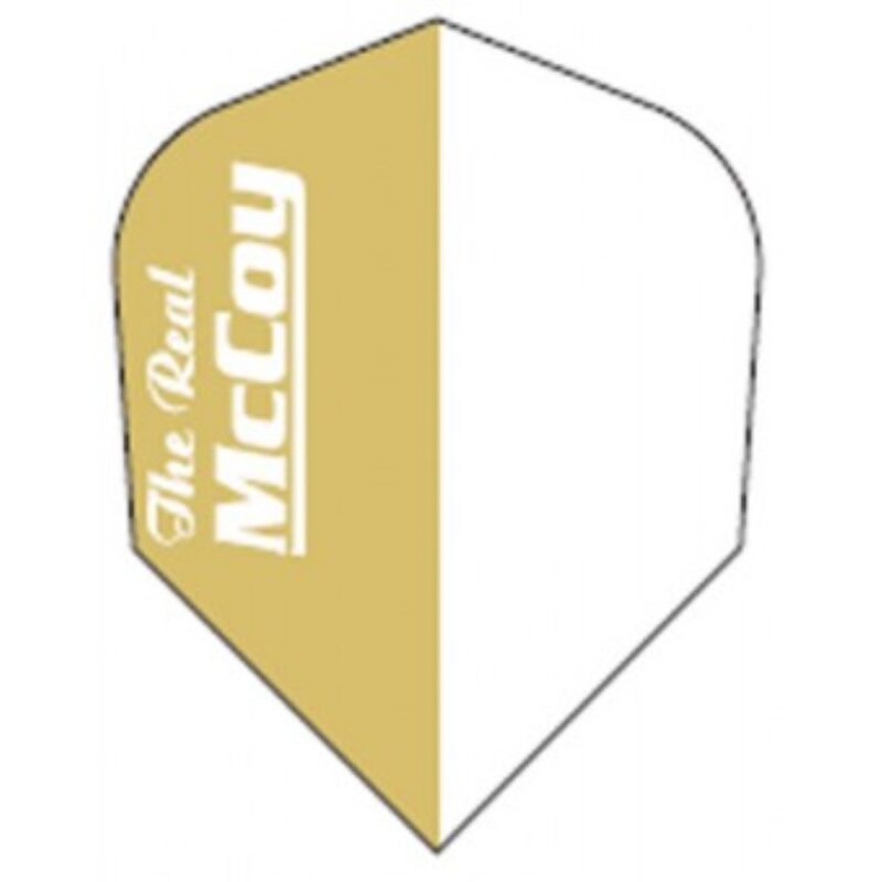 Billaresbalsalobre Plumas McCoy standard blanca/dorado texto blanco MC-009