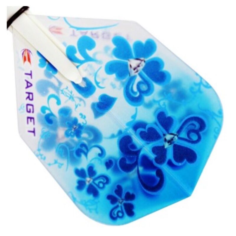 Billaresbalsalobre Plumas Target Darts Pro 100 Kitten Vision NO6 Flores Azules 117450 - Imagen 2