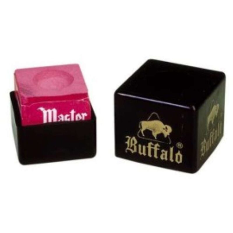 Billaresbalsalobre Porta Tizas Billar Buffalo negro (Tiza no Incluida) 3144.100