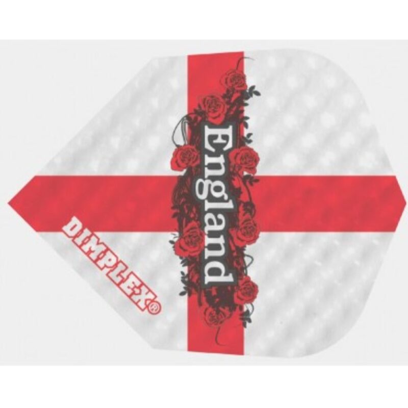 Billaresbalsalobre Plumas Dimplex Harrows Darts Standard ENGLAND ROSES 4028 - Imagen 2